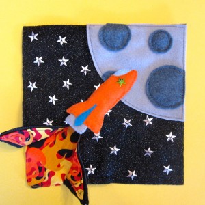 Rocket Ship Quiet Book Pattern | Imagine Our Life